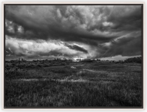 Atmosphere for Dreaming BW Canvas